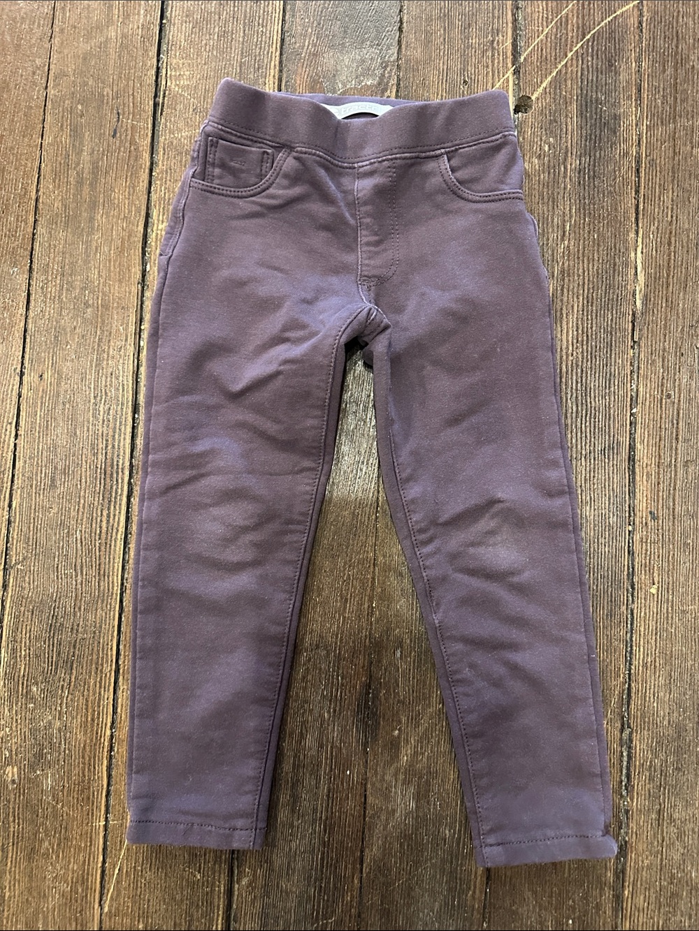 Tractr Plum Stretch Pull-On Leggings